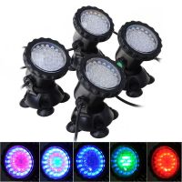 12V LED Underwater Light Waterproof IP67 RGB Lamp Aquarium Spot Lights Swiming Pool Garden Fountains Pond Water Fish Tank Light