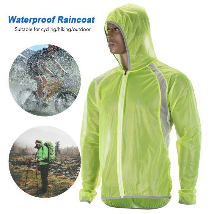 Thin waterproof cycling discount jacket