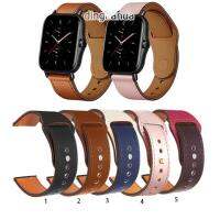 Genuine Leather Watch Band Strap For Huami Amazfit GTS 2e GTS2 mini GTS3 【BYUE】