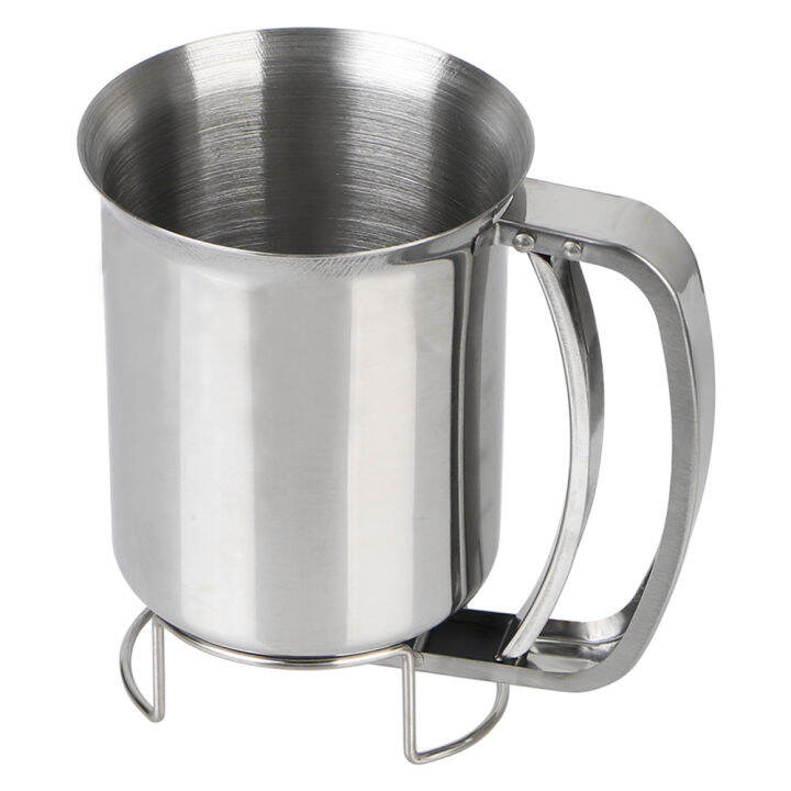 Household Stainless Steel Piston Funnel With Support Kitchen Tool Batter  Dispenser Funnels Cake Cupcake Dough Dispenser