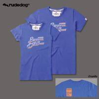 Rudedog เสื้อยืดชาย/หญิง รุ่น Bubble21 สีฟ้าโอเชี่ยน (ราคาต่อตัว)