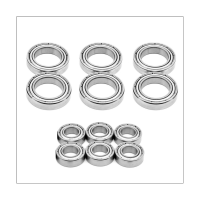 12Pcs 8763 8764 MX-07 Steel Ball Bearing Set for ZD Racing MX-07 MX07 MX 07 1/7 RC Car Spare Parts Accessories