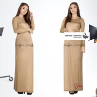 Baju Inner Jubah Long Dress Baju Dalam panjang Soft Cool Kain Viscose