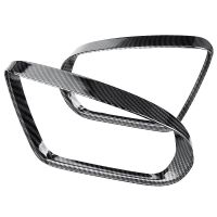 Carbon Fiber Car Side Rearview Mirror Rain Eyebrow Trim For Mercedes Benz B C E S GLB GLC Cl  W205 W213