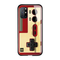 UCUC เคสโทรศัพท์เคสสำหรับ OnePlus 8T CreativeคลาสสิกVintageกรณีNokiaเกมBoy GamepadออกแบบShockproof Glossyกระจกเทมเปอร์เคสใส่โทรศัพท์