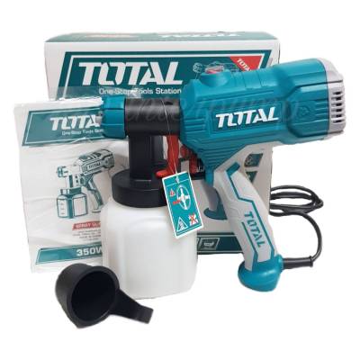 Total กาพ่นสีไฟฟ้า 450 วัตต์ รุ่นงานหนัก (ใช้ได้ทั้งสีน้ำ + สีน้ำมัน) รุ่น TT3506 เครื่องพ่นสีไฟฟ้า ( Paint Sprayer ) รุ่นงานหนัก