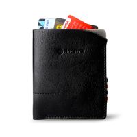 Gvinc กระเป๋าใส่บัตร หนังแท้ Leather Card and Money Cover