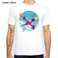 Japan Manga Vapor Swordfish And Vapor Wave Aesthetics Print T Shirt For Men Tee Shirt Homme T-Shirt Harajuku Tops