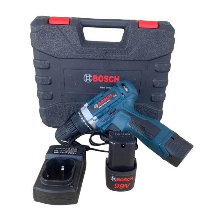 รุ่นใหม่-bosch-สว่านไร้สาย-สว่านแบต-2-ระบบ-99v-ทรงพลัง-ทนทาน-สว่าน-พร้อมแบตเตอรี่-li-ion-2-ก้อน-ดอกสว่าน-เกรดaaa