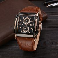 [Free ship] AliExpress ebay Baodecheng brand watch business quartz leather belt male