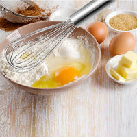 81012 Inch Household Kitchen Stainless Steel Egg Beater Egg Stirring Stick Milk Cream Butter Beater Baking Utensils Whisk