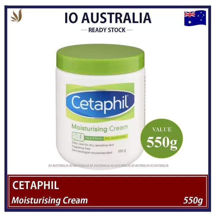 Cetaphil moisturizing cream 550G Lazada PH