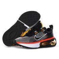 New Coming Orig Max 2021 Grey Orange Black Air Cushion Running Shoes for Men and Women Sneakers With Box