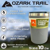 Ozark trail low ball 10oz แก้วน้ำสแตนเลสเก็บความเย็น แก้วน้ำสแตนเลส แก้วozarktrailแก้วน้ำเก็บอุณ หภูมิ แก้วน้ำเย็นนาน