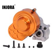 Injora hoàn chỉnh kim loại SCX10 hộp số truyền với bánh răng cho 1 10 xe