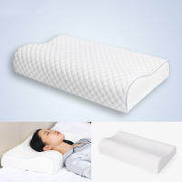 Contour Pillow Memory Foam Orthopedic Sleeping Pillows Ergonomic Core Wave Shape Cervical Pillow Single Orthopedic