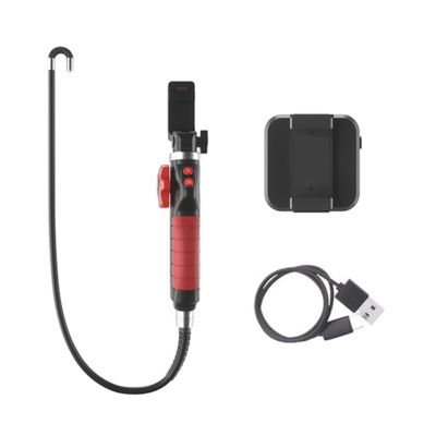 2MP 1080P WIFI USB 2 Way Articulate 180Degree Rotation Steering Industrial Car Endoscope Inspection Microscope Camera