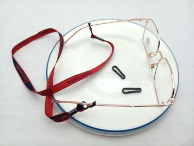 สายคล้องแว่น สายคล้องแมส 2อย่างใน1 เชือกแว่นแบบผ้าไม่ยืด อุปกรณ์แว่นตา รุ่น-CD018
