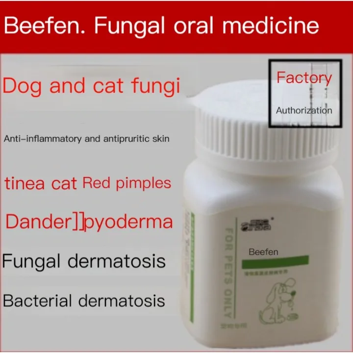 【Dream】Antifungal tablets oral medication pet skin disease cat