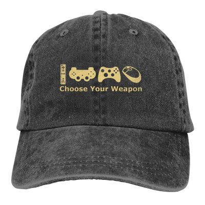 Chose Your Weapon Baseball Cap cowboy hat Peaked cap Cowboy Bebop Hats Men and women hats