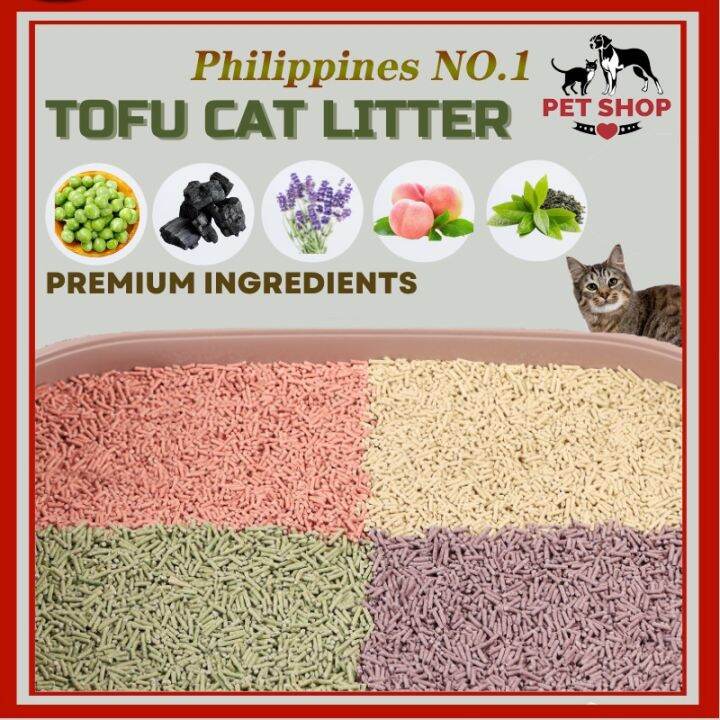 6L Pack Cat Litter Tofu Cat Litter Flushable Toilet Cat Litter Quickly