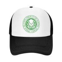 หมวกเบสบอล Necromicon ส่วนบุคคลผู้หญิงผู้ชายปรับ Lovecraft Mythos Cthulhu Trucker หมวกกีฬา