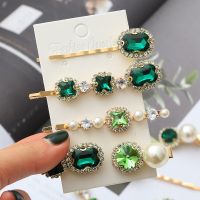 【CW】 Ins Barrettes Hair Rhinestone Hairpin