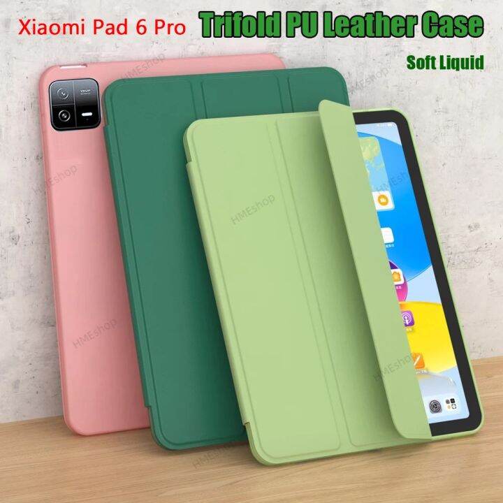 Folio Leather Case For Xiaomi Pad 6 Max 14 2023 Pad 6 MiPad 6 Pro 11