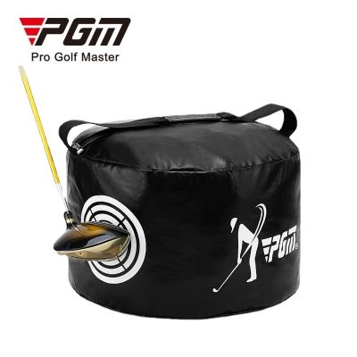 Retcmall6 PGM Golf Swing Trainer Bag Golf Swing Chipping Driver Practice Impact Trainning Bag