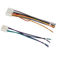 Universal Stereo Cd Player Wiring Harness for Toyota/Scion/Subaru Wire Adapter Aftermarket Radio Plugs 10 Pair