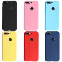 ◇❁ Huawei Nova 2 Lite LDN-LX2 LDN-L21Plain Color Case Soft Silicone TPU Phone Casing