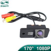 GreenYi 170องศา1080P AHD พิเศษด้านหลังสำหรับ AUDI A3 S3 A4 S4 A6 A6L S6 A8 S8 RS4 RS6 Q7รถ Trajectory