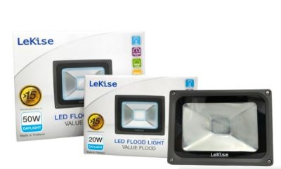 LeKise LED FLOOD LIGHT 20W 30W 50W ฟลัดไลท์ สปอตไลท์แอลอีดี กันน้ำ กันฝุ่น IP65 ได้มาตรฐาน ติดตั้งได้ทั้งภายในและภายนอก