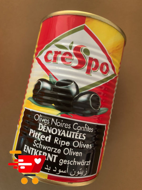 crespo-มะกอกดำ-ไม่มีเมล็ด-ในน้ำเกลือ-size-387-กรัม