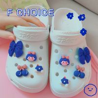 8ชิ้นสาวน่ารัก Crocs Jibz เสน่ห์ชุด Crocs โซ่เครื่องราง Crocs เสน่ห์ชุดอุปกรณ์ [Crocs]