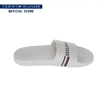 Grey tommy cheap hilfiger slides