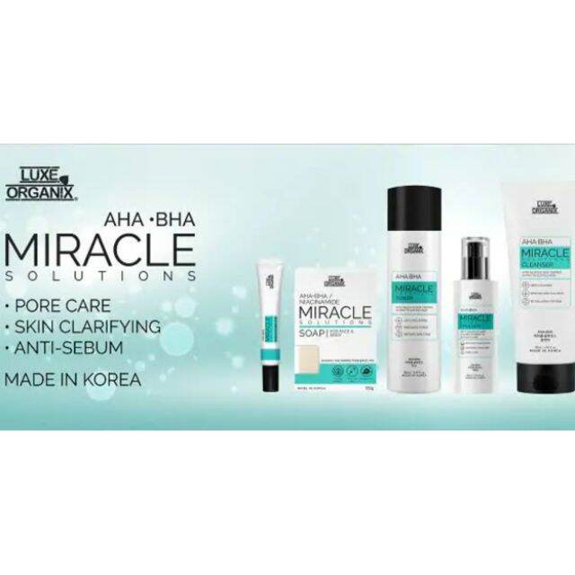 Luxe Organix Aha•bha Miracle Solutionszij Lazada Ph