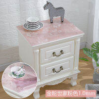 【NEW】【Penghantaran Privasi Tinggi】 Cross-Border pvc Bedside Table Mat Household Waterproof Anti-Scald Cabinet Oil-Proof Square Coffee Table Transparent Tablecloth