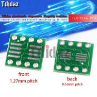 10pcs Lead-free PCB adapter board IC SMD to DIP so/msop/tssop/soic/sop8 to dip8 wide body narrow body 8pin WATTY Electronics