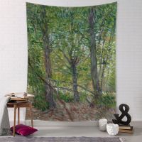 Garden Path Tapestry Wall Hanging Van Gogh Oil Painting Abstract Mystic Tapiz Witchcraft Living Room Bedroom Decor