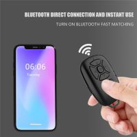 Universal Phone Selfie Camera Shutter BlueTooth-compatible Remote Control Buit-in Battery Rechargeable Controller For IOSAndroid Camera Remote Control