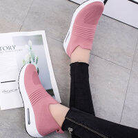 Fashion Slip-on Shoes Trendy Lace-up Sneakers Breathable All-match Casual Shoes High Quality Flying Woven Flat Shoes