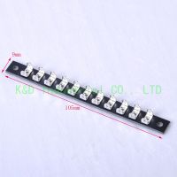 2Pcs Turret Terminal Tag Strip Board 11Lug Pins Point To Point Amp DIY Socket