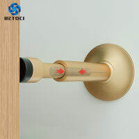 BETOCI Pure Copper Hydraulic Buffer Mute Door Stop, Floor Door Stopper, Wall-Mounted Bumper, Non-Magnetic Door Touch Hardware