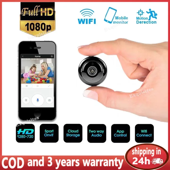 Q7 CCTV Indoor/Outdoor HD 1080P Mini Wireless WIFI IP Cam Night Vision