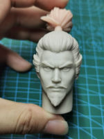 Unpainted 16 Scale odanobunage HEAD Sculpt สำหรับ12นิ้ว Action FIGURE ตุ๊กตาภาพวาดการออกกำลังกาย No.282