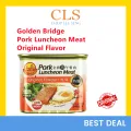 CLS GOLDEN BRIDGE Pork Luncheon Meat Ham Original Flavour 金桥牌午餐肉原味 340G. 