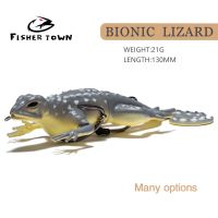 【cw】 Top water lure Soft Bait 135mm 21g Floating Leurre Souple Three Hooks Peche Accessoire Blackfish Isca Artificial ！