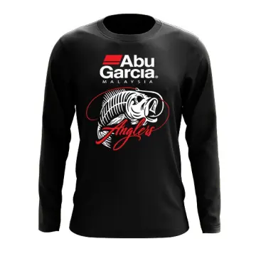 Hot sale men t shirt Abu Garcia Big Fish Fishing Logo Men Black T