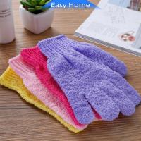 ถุงมือขัดผิวอาบน้ำ ขจัดเซลล์ผิวเก่า ถุงมืออาบน้ำ พร้อมส่ง Glove-style bath towel